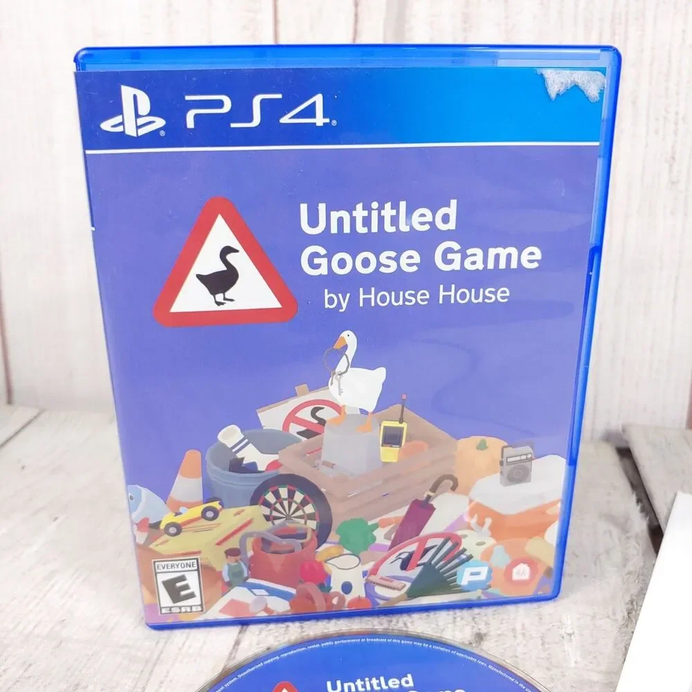 Untitled Goose Game SKY0016-1 PS4 Sony PlayStation 4 CIB House House TESTED
